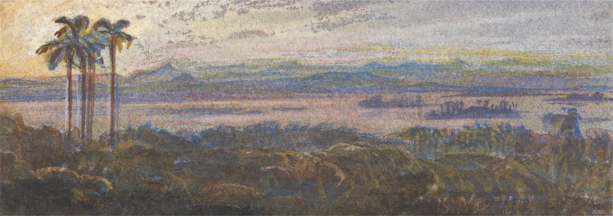 Krajina indické řeky od Edward Lear