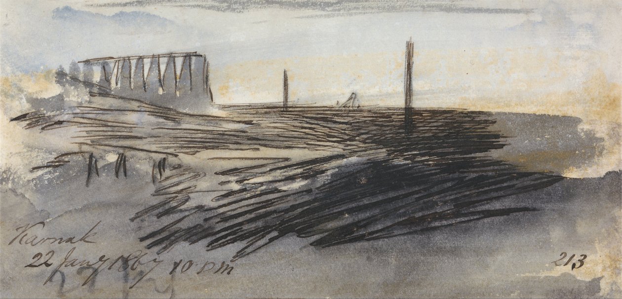 Karnak, 22:00 18:00, 22:00 (213) od Edward Lear