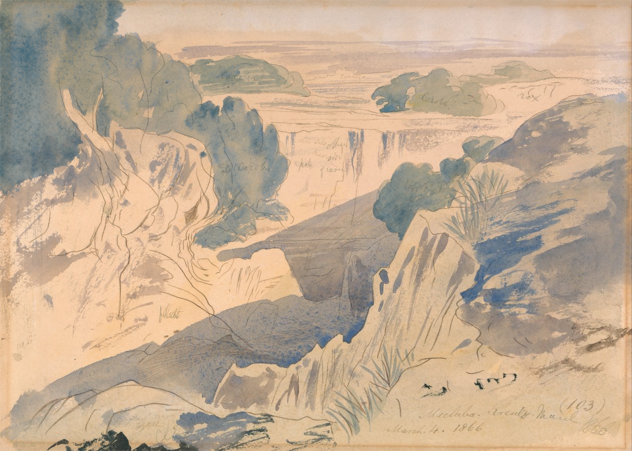 Mqabba, Qrendi od Edward Lear