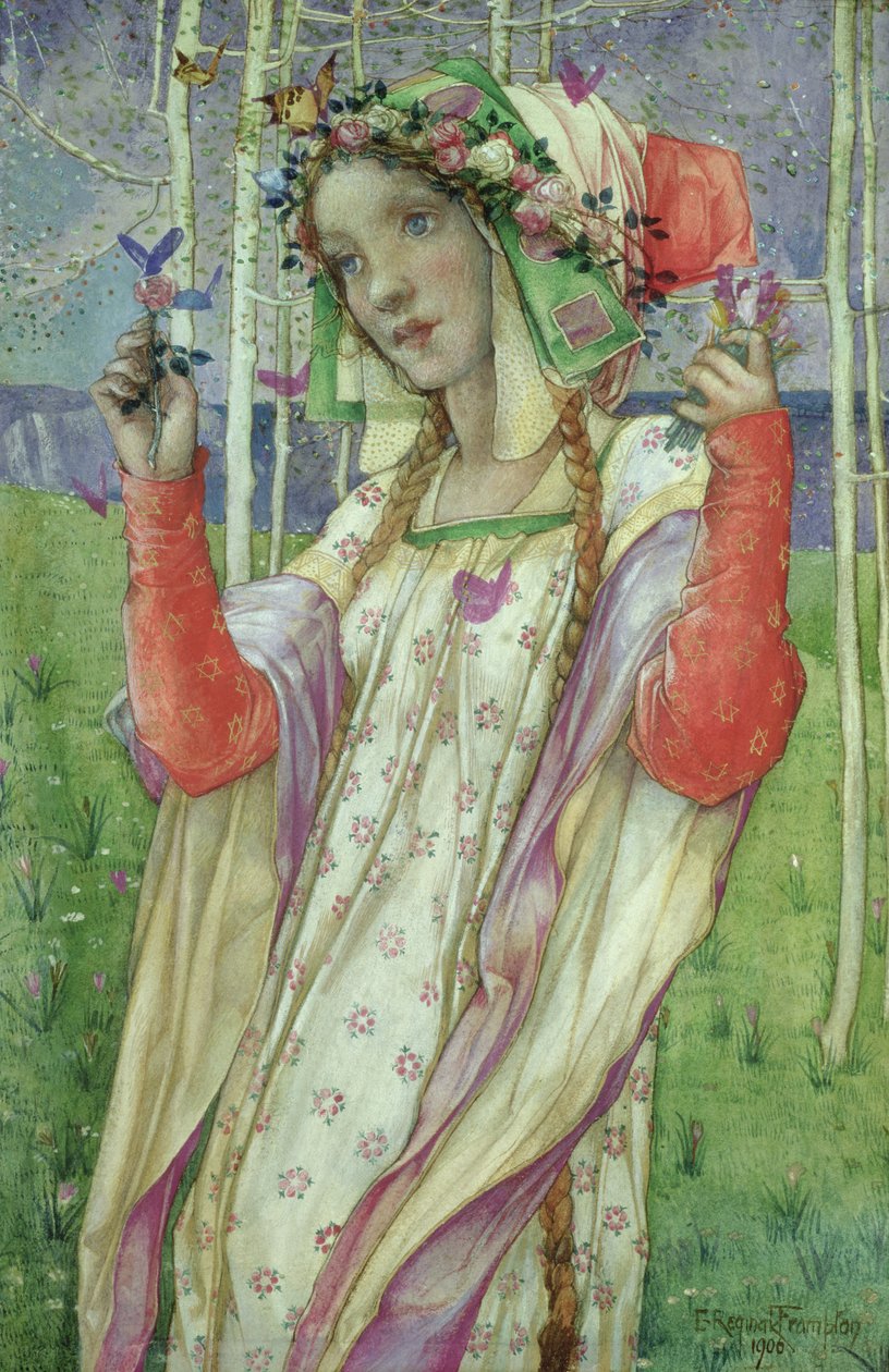 Pohádková země, 1906 od Edward Reginald Frampton