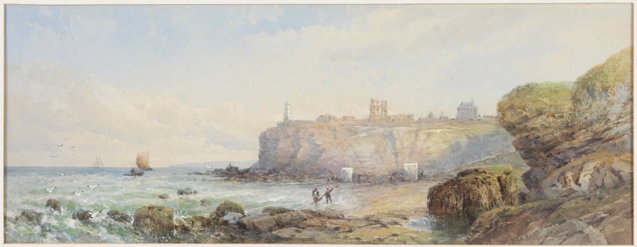 Tynemouth (akvarel a tělová barva na papíře) od Edward Richardson