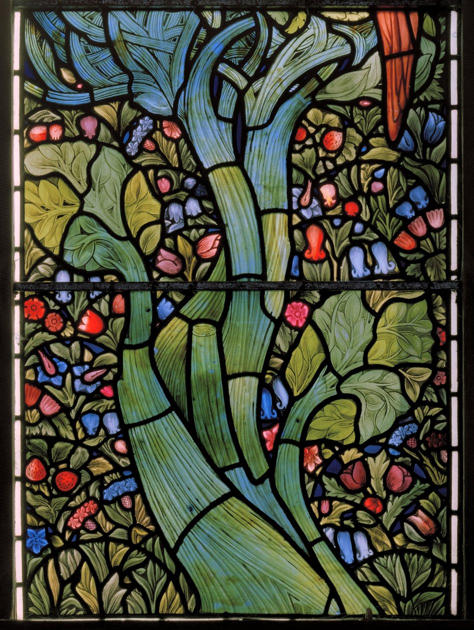 Svíjející se strom, východní okno, 1880 od Edward and Morris Burne Jones