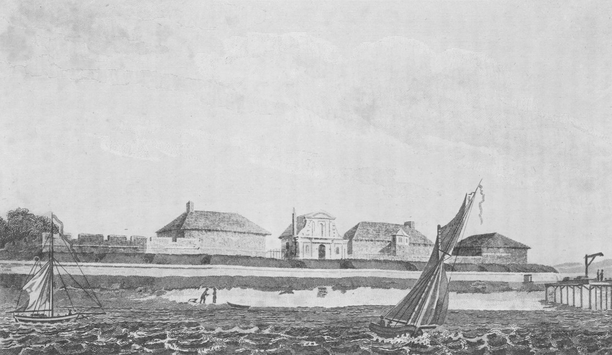 Tilbury Fort (rytina) od Edward (after) Gyfford