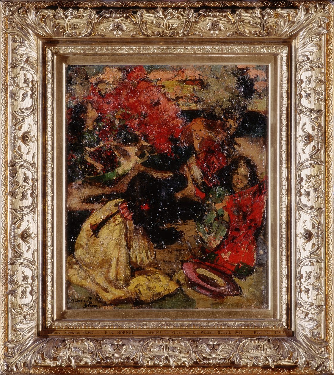 Volné chvíle (olej na plátně) od Edward Atkinson Hornel