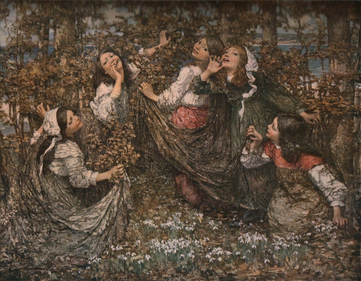 The Earths Awakening, 1909, c1930. od Edward Atkinson Hornel