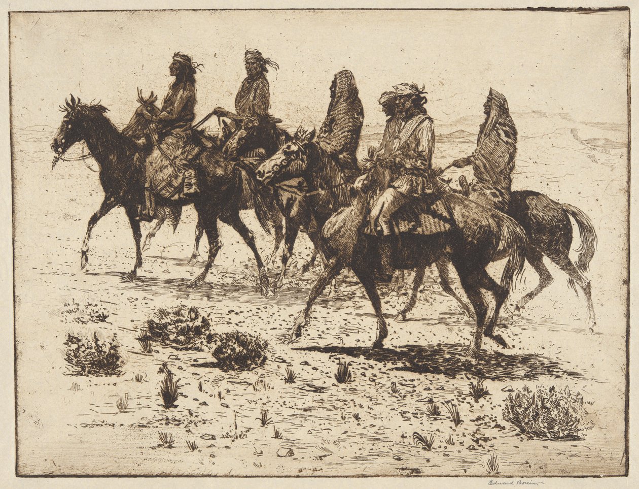 Navajové od Edward Borein