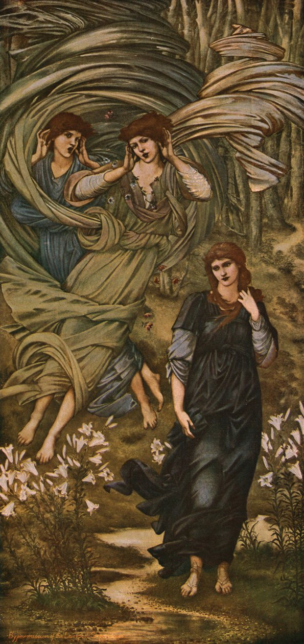 Sponsa De Libano, 1891, c1930. od Edward Burne Jones