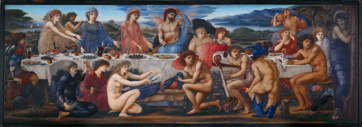 Peleův svátek od Edward Burne Jones