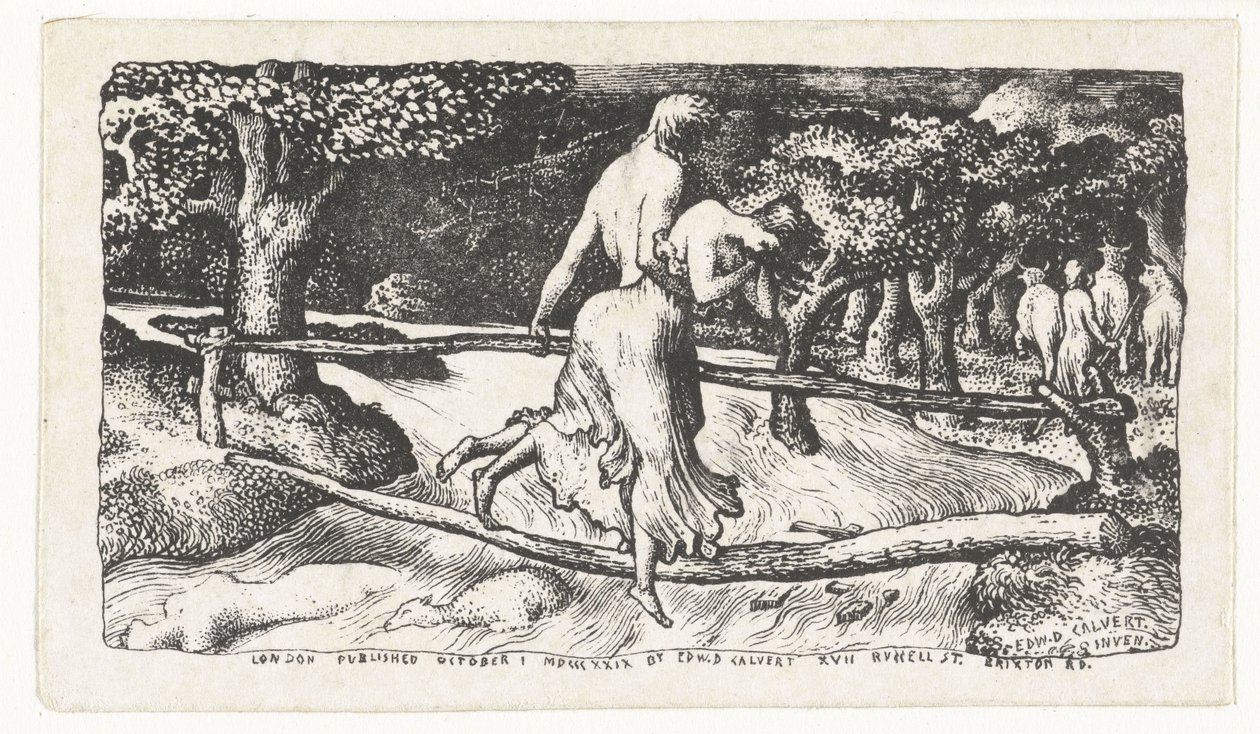 Záplavy Povodeň od Edward Calvert