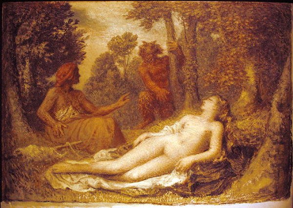 Diana (olej na papíře) od Edward Calvert