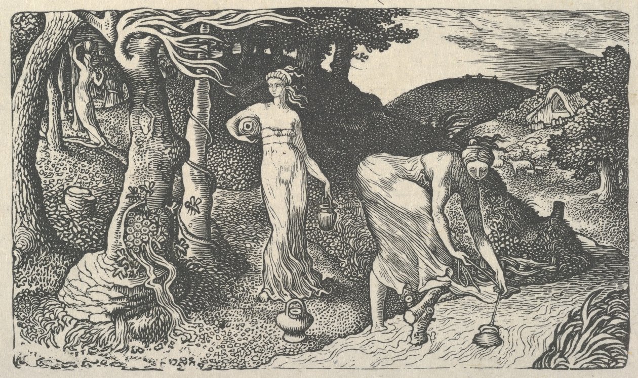Potok, 1829. od Edward Calvert
