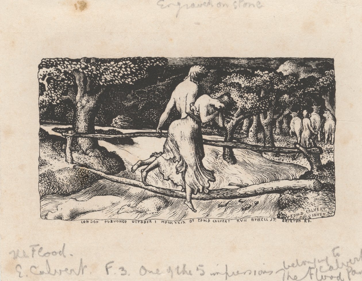 Povodeň od Edward Calvert
