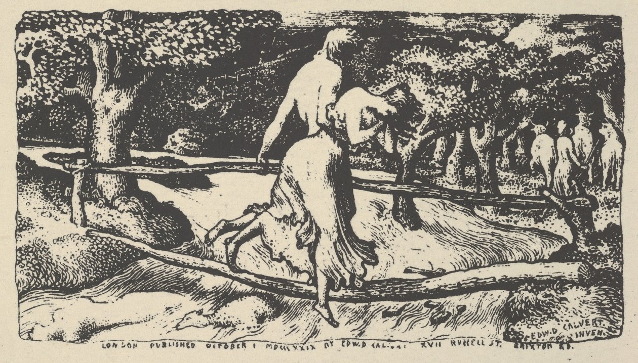 Potopa, 1904. od Edward Calvert