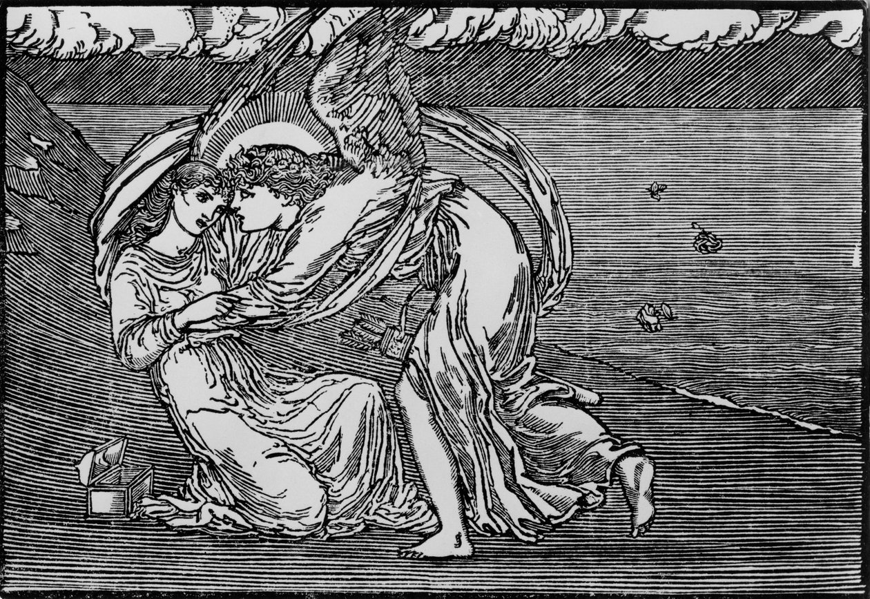 Amor ji oživuje od Edward Coley (after) Burne Jones
