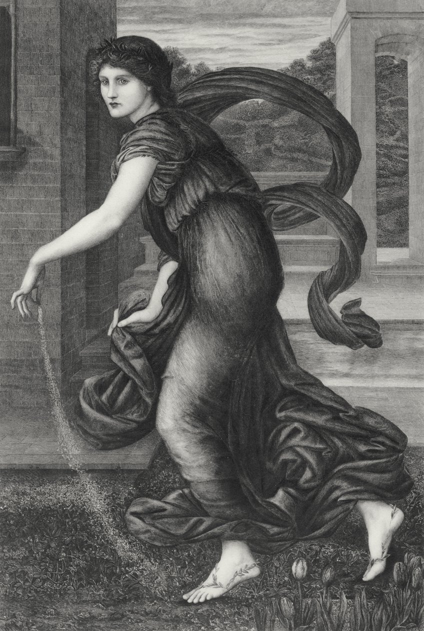 Jaro od Edward Coley (after) Burne Jones