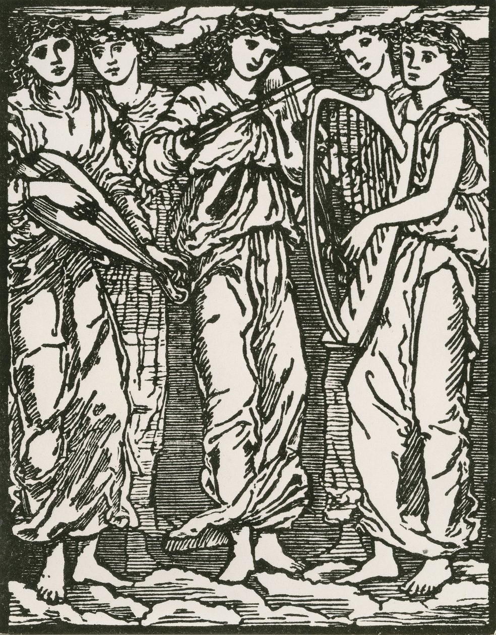 Nepojmenovaná od Edward Coley (after) Burne Jones