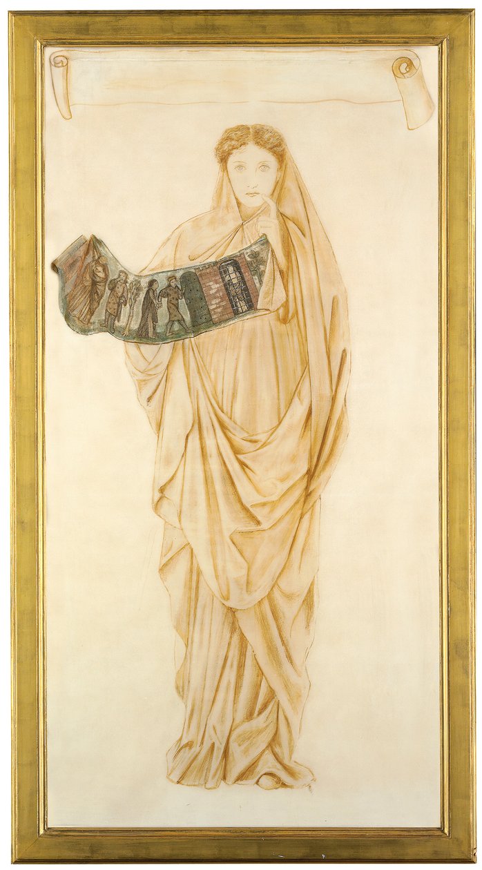 Philomela, 1864 od Edward Burne Jones