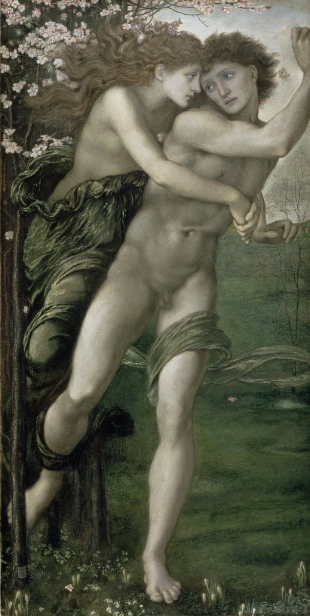 Phyllis a Demophoon, 1870 od Edward Burne Jones