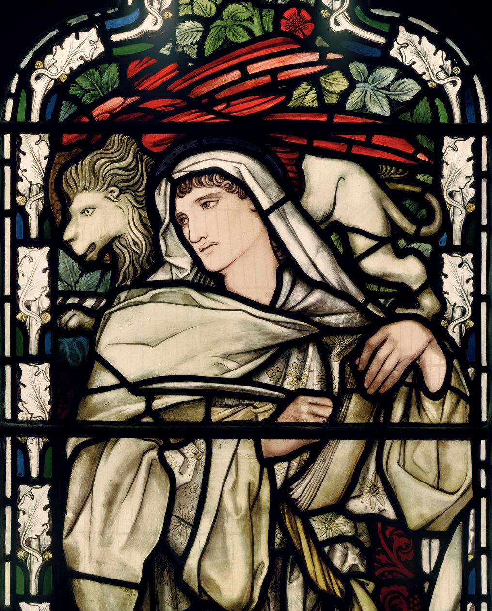Sv. Marka, 1876 (vitráže) od Edward Burne Jones