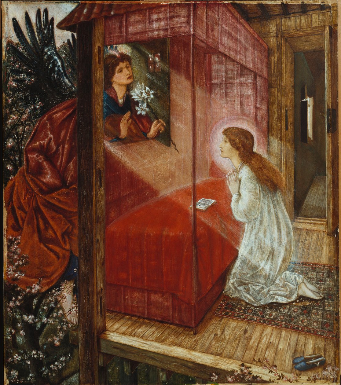 Zvěstování od Edward Burne Jones