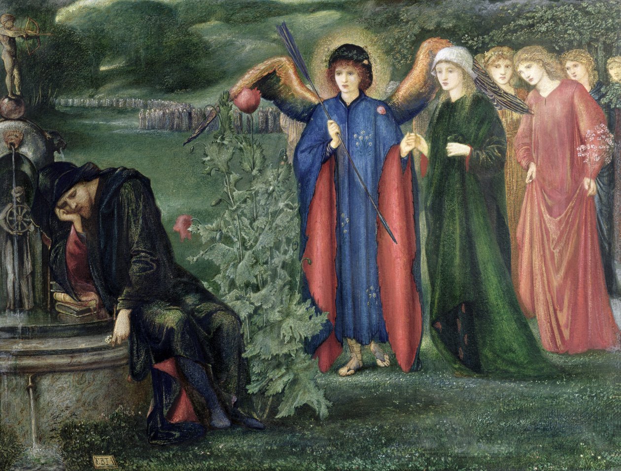 Sen o férových ženách od Edward Burne Jones
