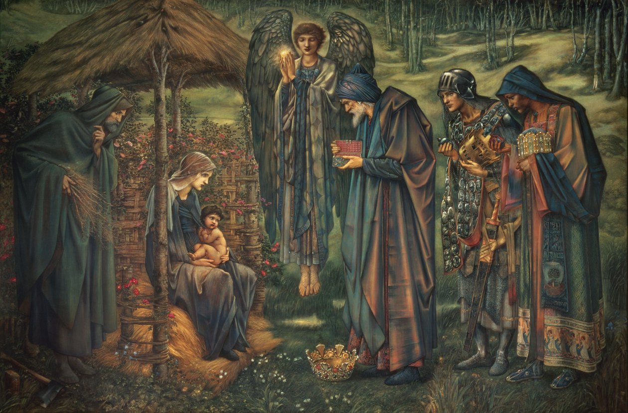 Betlémská hvězda, 1888-91 od Edward Burne Jones