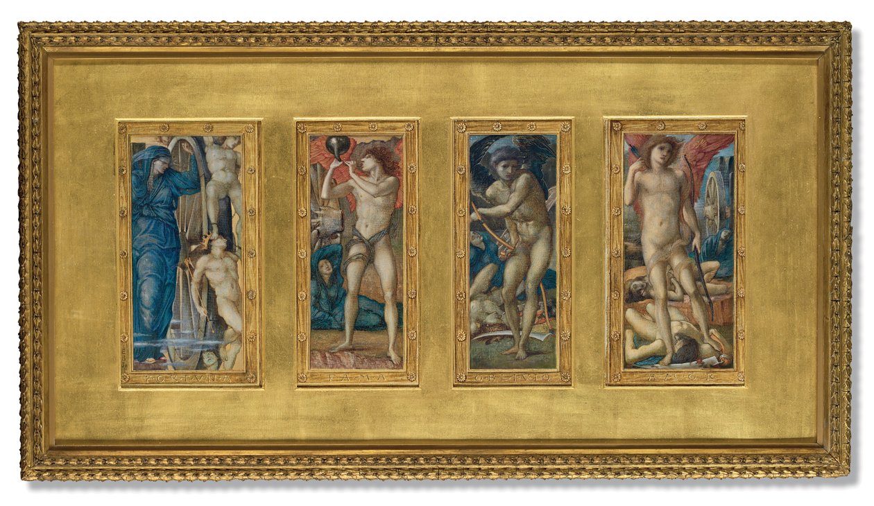 Triumf lásky od Edward Burne Jones