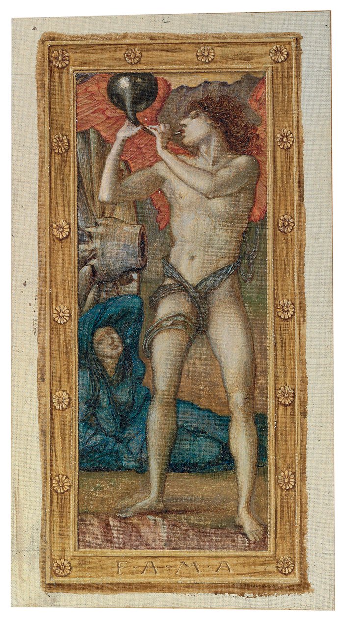 Triumf lásky od Edward Burne Jones