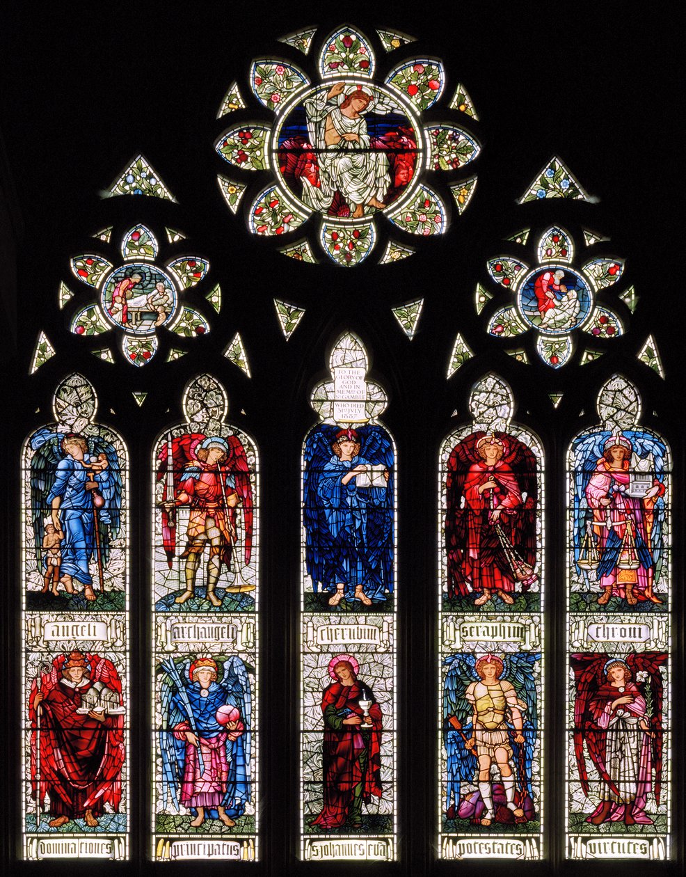 Západní okno od Edward Coley Burne Jones