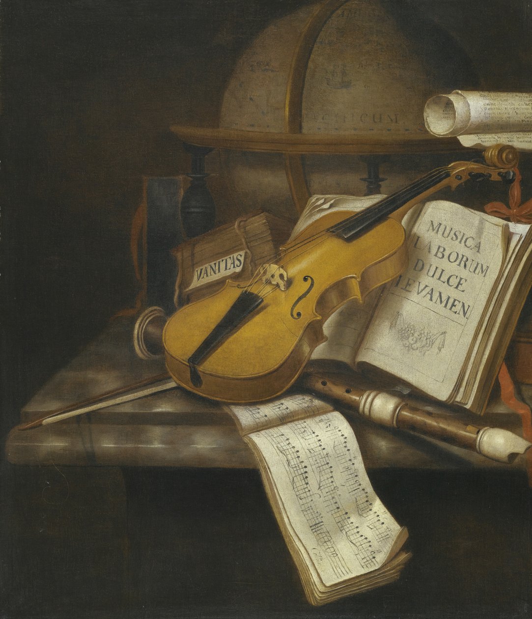 Zátiší Vanitas od Edward Collier