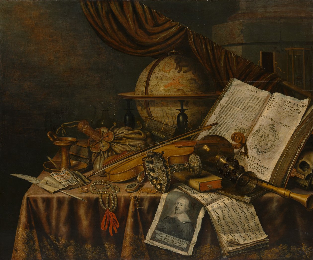 Zátiší Vanitas, 1662. od Edward Collier