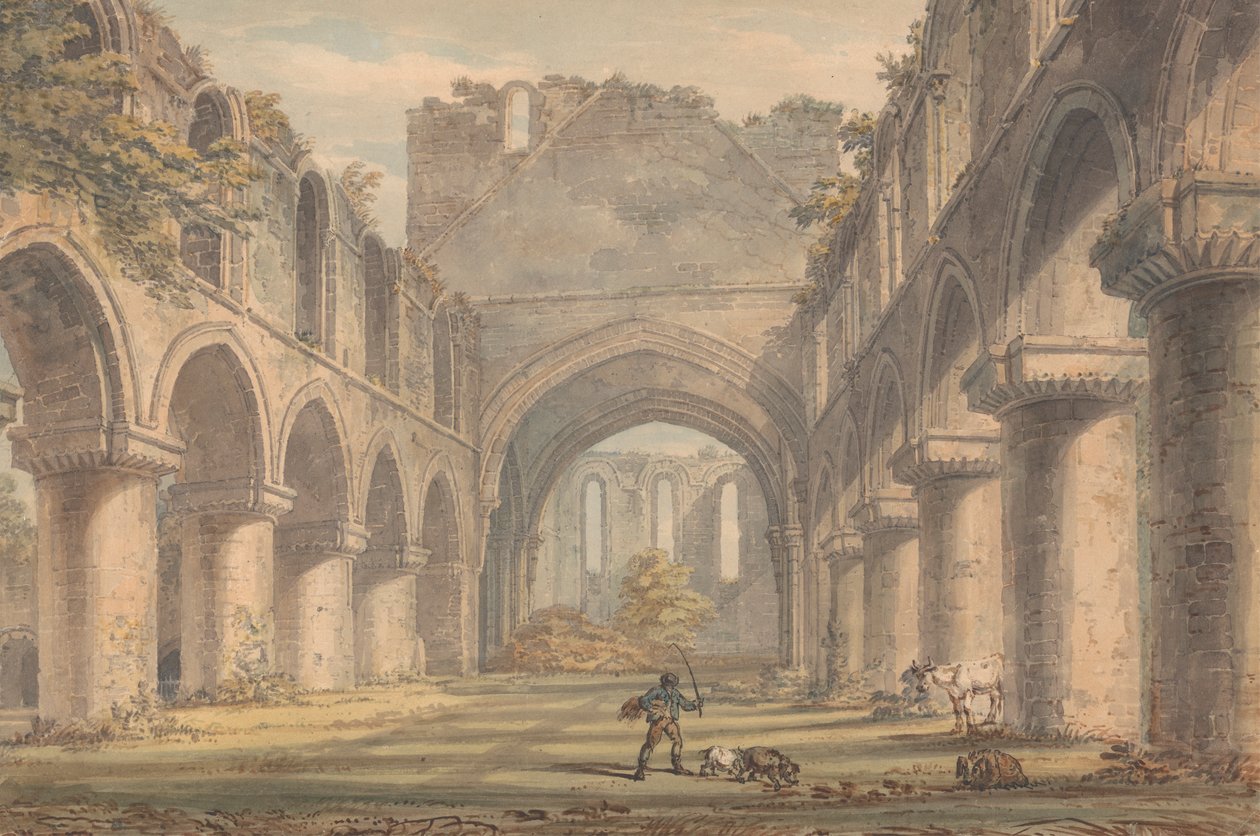 Buildwas Abbey, Shropshire od Edward Dayes