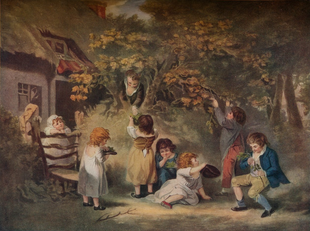 Děti Nutting, c1783 od Edward Dayes