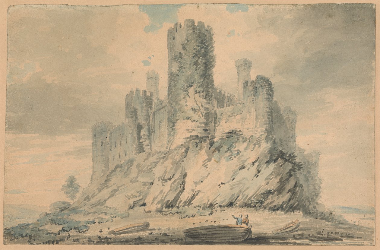 Hrad Conway, Caernarvonshire od Edward Dayes
