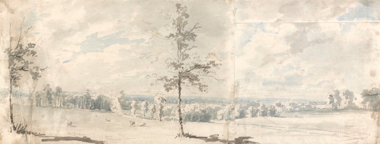 Harrow Common, Middlesex od Edward Dayes