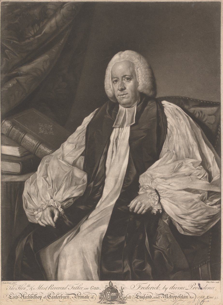 Lord arcibiskup z Canterbury od Edward Fisher