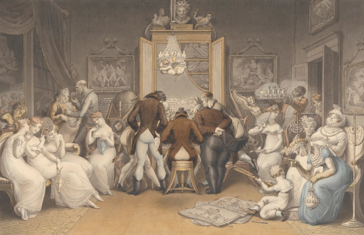 Triumf hudby od Edward Francis Burney