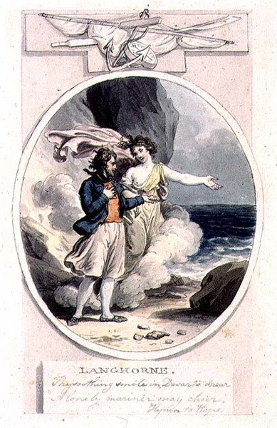 Tvůj uklidňující úsměv, (kresba) od Edward Francis Burney