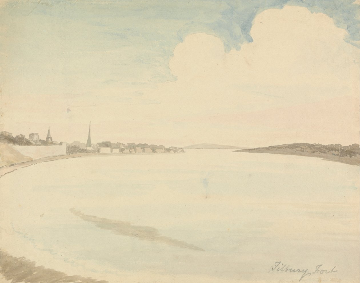Pevnost Tilbury od Edward Francis Burney