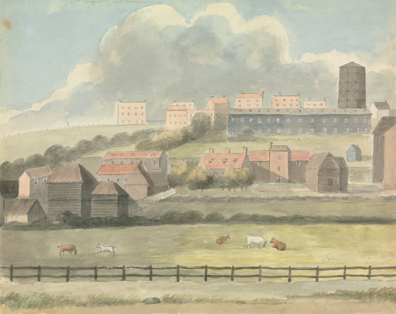 Pohled na Margate od Edward Francis Burney