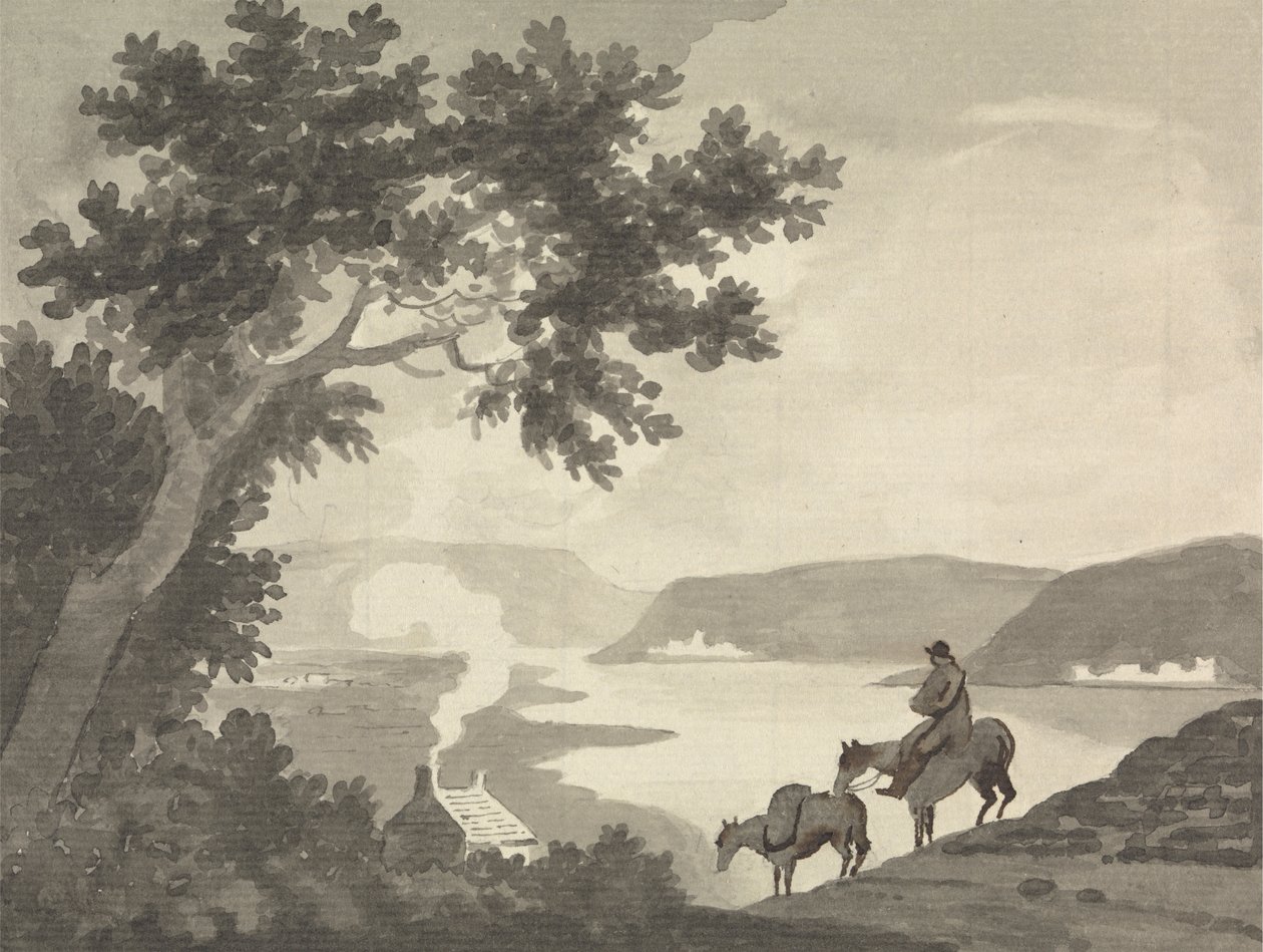 Pohled poblíž Bristolu od Edward Francis Burney