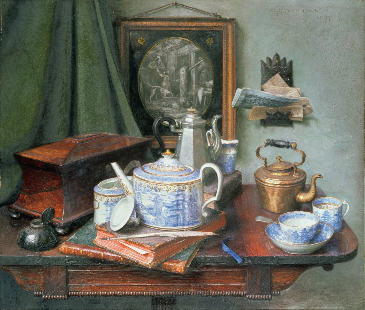 Teatime od Edward George Handel Lucas