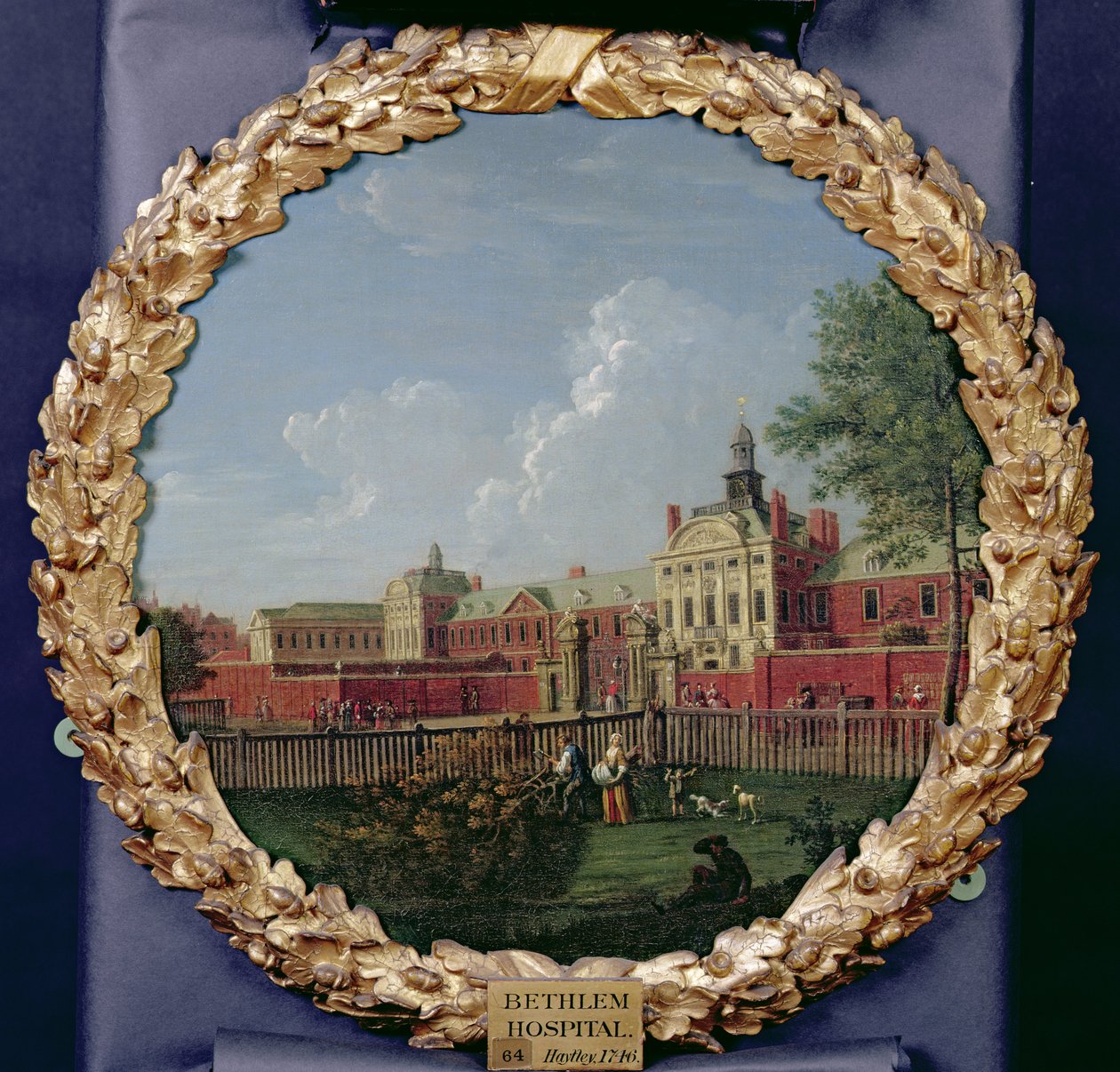 Nemocnice Bethlem, asi 1747 od Edward Haytley