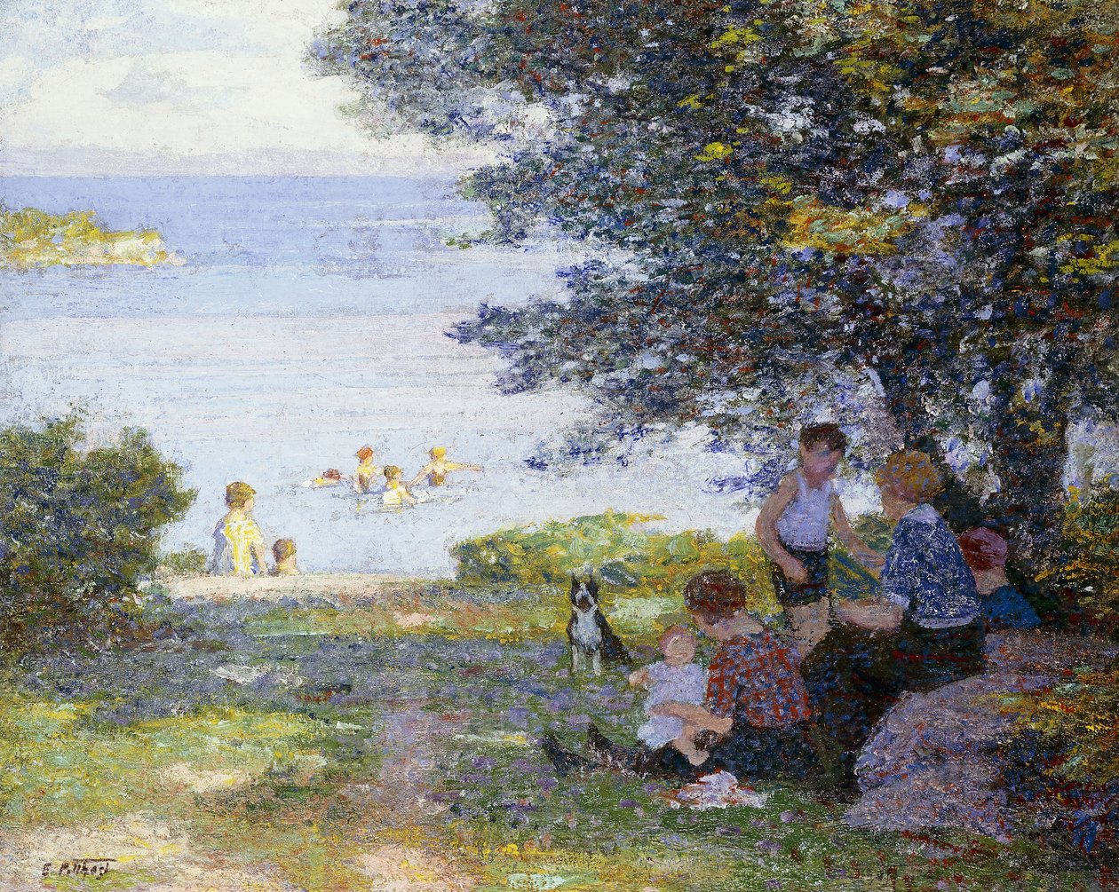 u vody, od Edward Henry Potthast