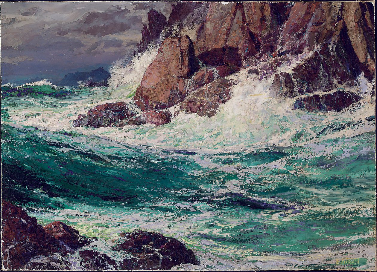 Bouřlivá moře, 1923 od Edward Henry Potthast