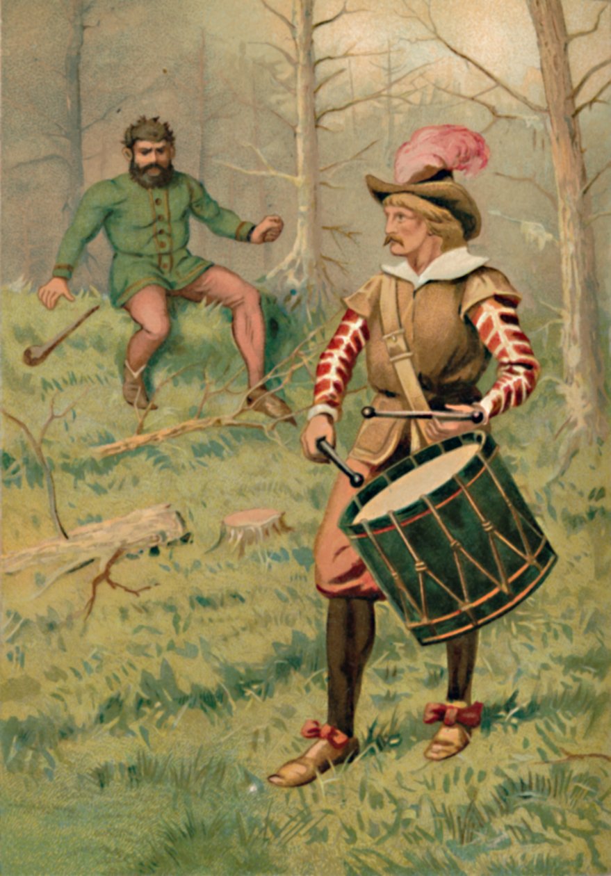 Bubeník a obr, 1901 od Edward Henry Wehnert