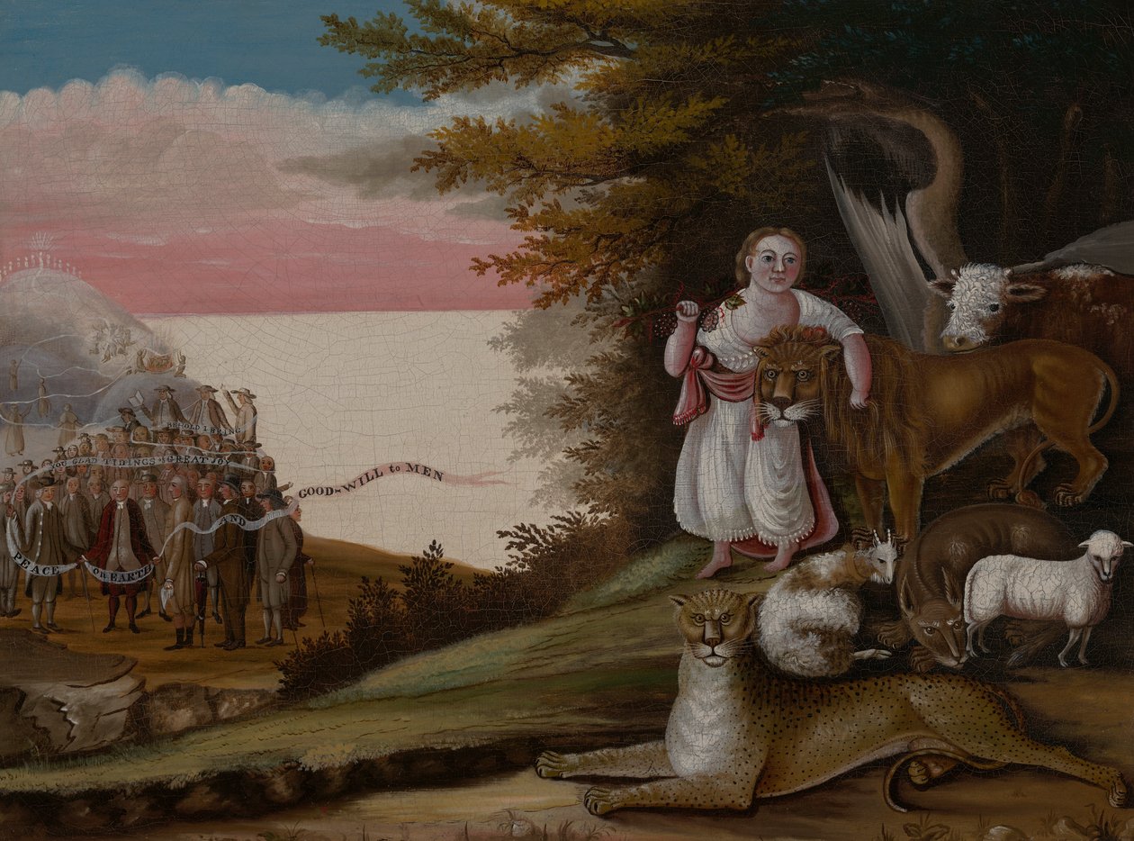 Mírové království od Edward Hicks