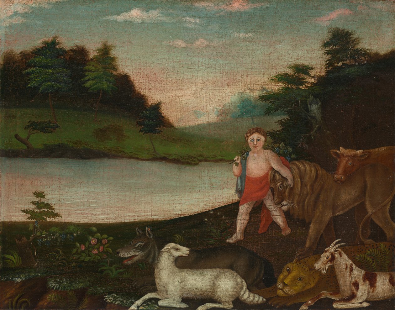 Mírové království, c. 1816-1818. od Edward Hicks
