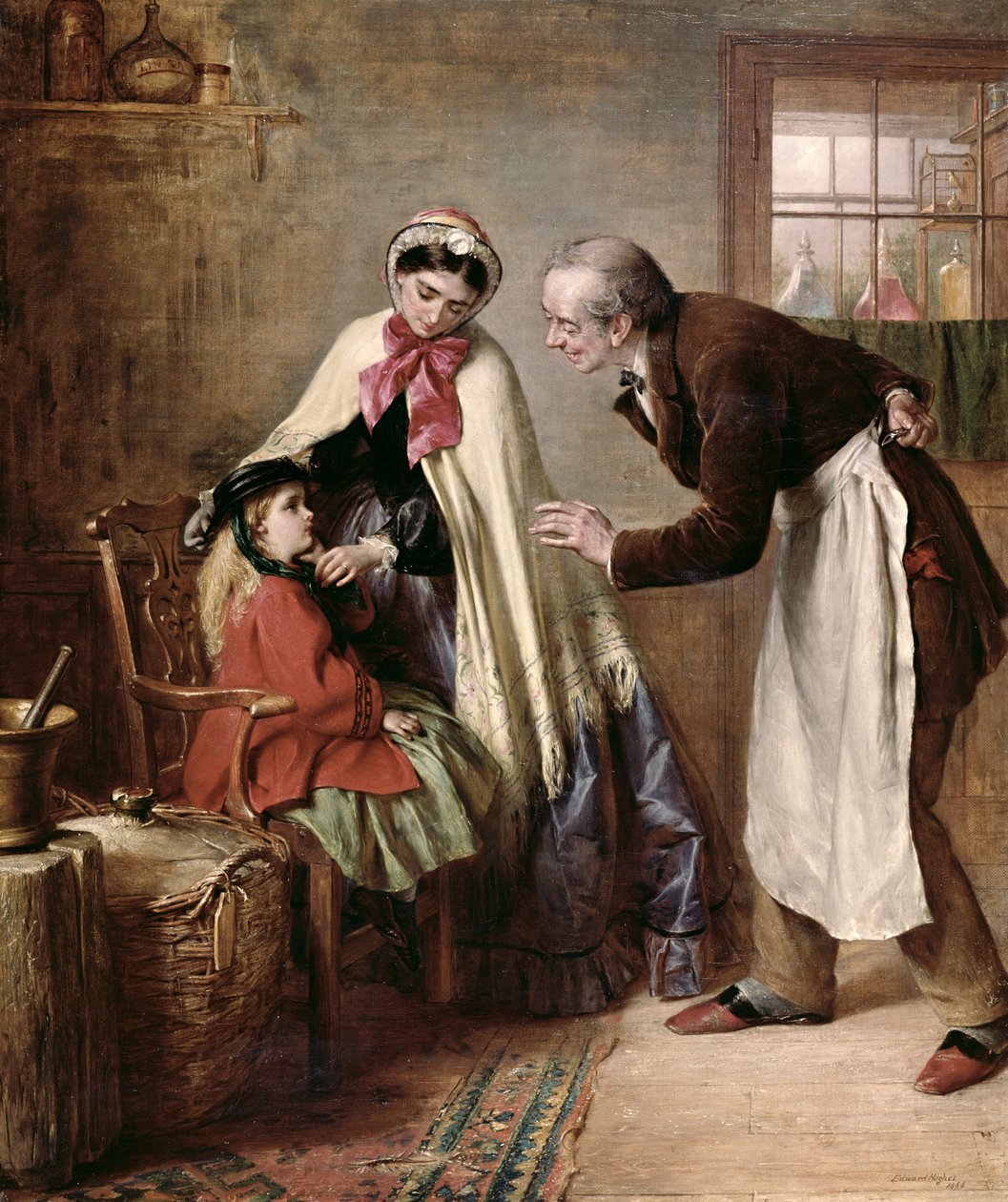 První zub, 1866 od Edward Hughes