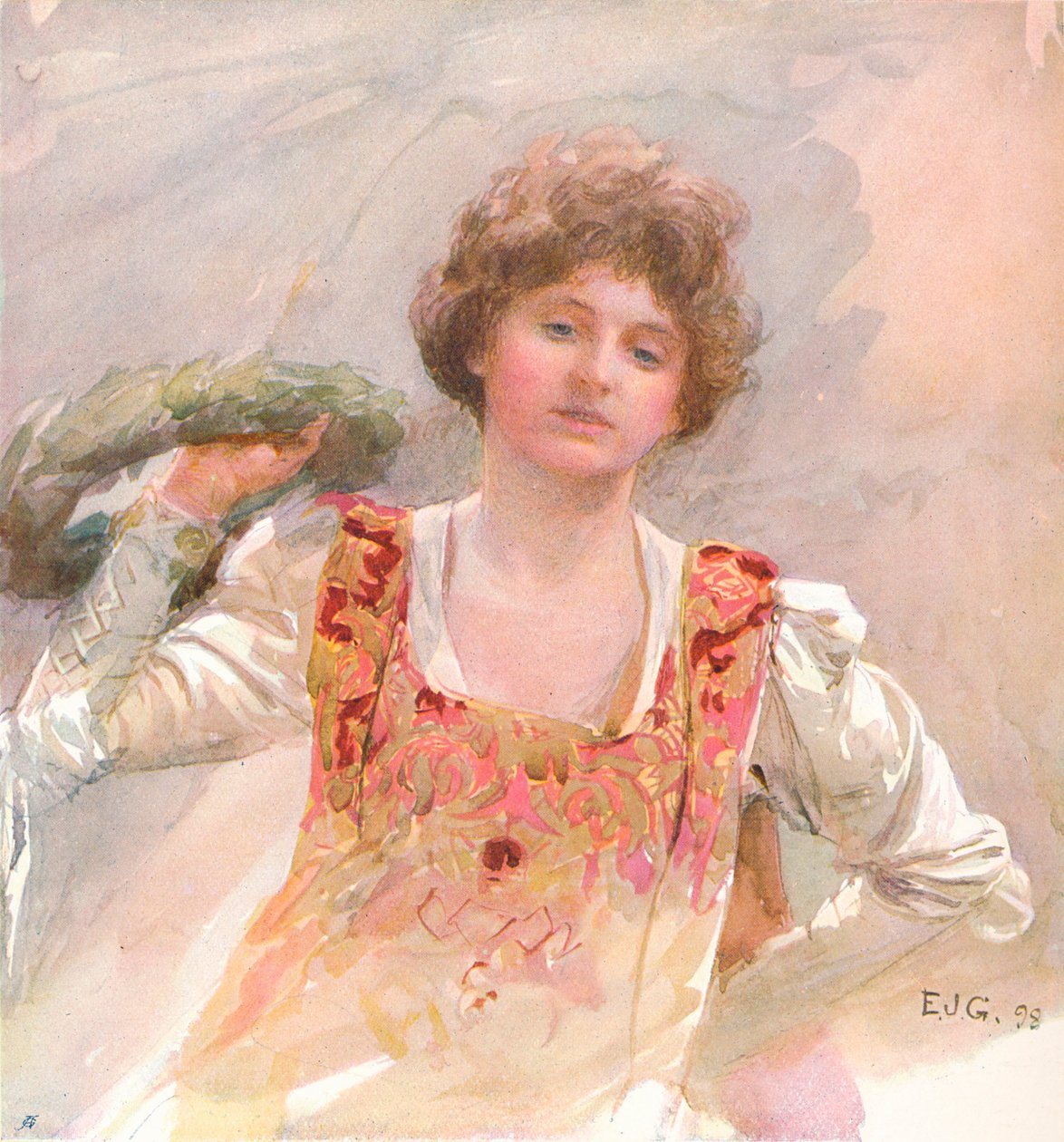 Narozeniny, c1870-1906, 1906. od Edward John Gregory